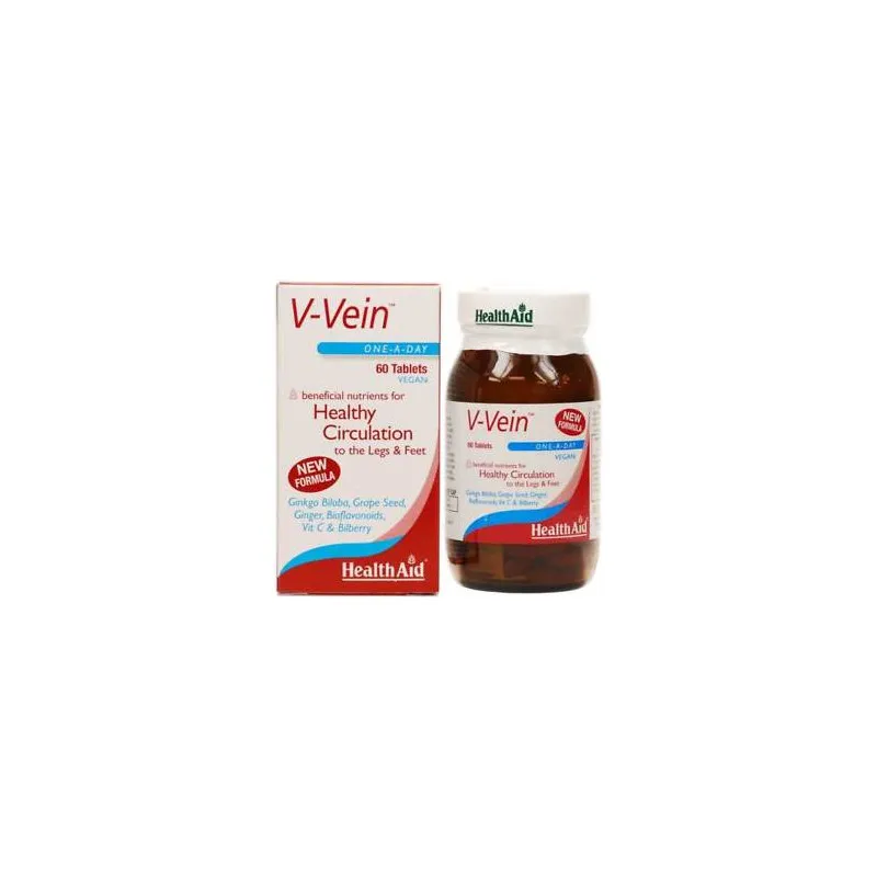 V-vein 60 comprimidos, Health Aid