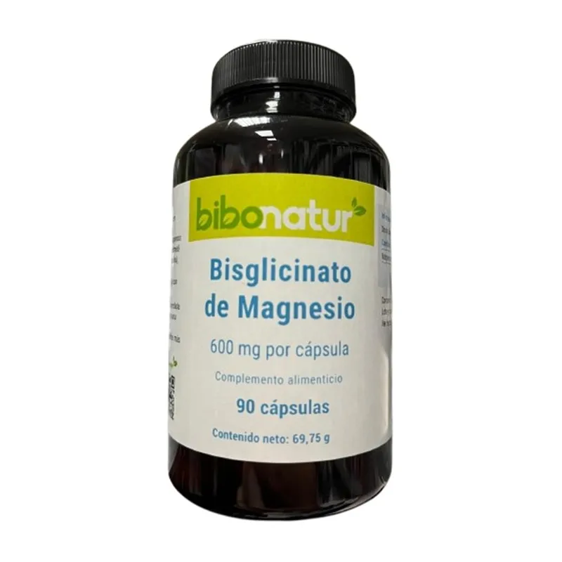 Bisglicinato magnesio 775 mg 90 cápsulas, Bibonatur
