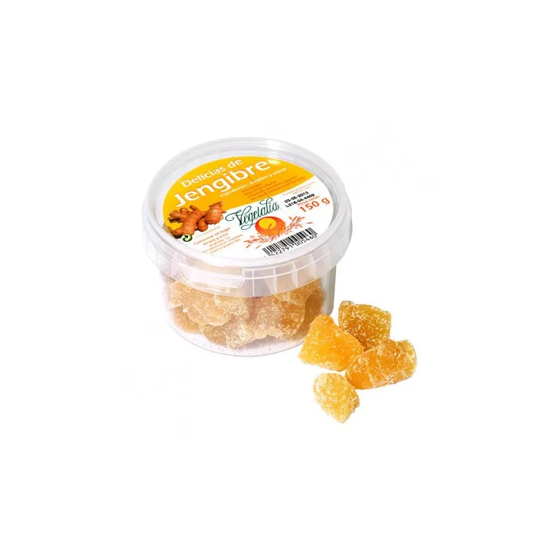 Delicias jengibre 150 g, Vegetalia