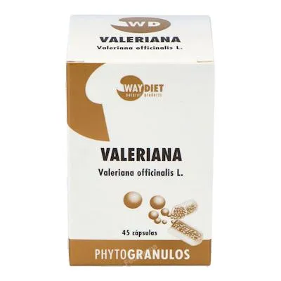 Valeriana phytogranulos 45 cápsule, Waydiet Natural Products