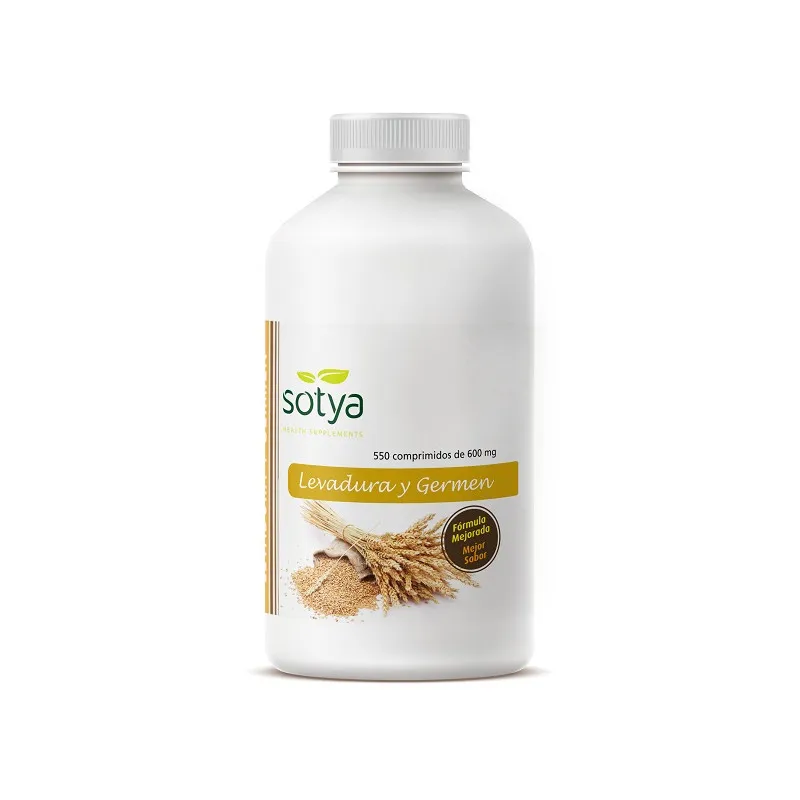 Levadura+germen 550 comprimidos, Sotya