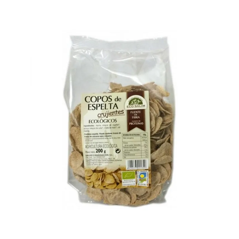 Knusprige Dinkelflocken BIO 200 g, Eco Salim