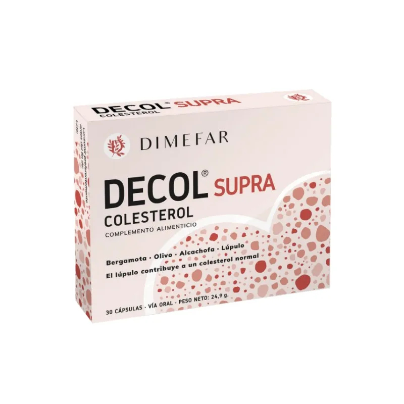 Decol supra Cholesterin 30 Kapseln, Dimefar
