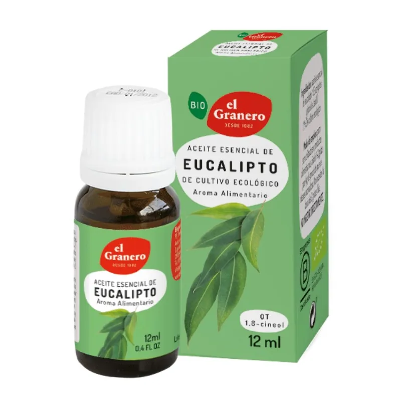 Ätherisches Eukalyptusöl BIO 12 ml, El Granero