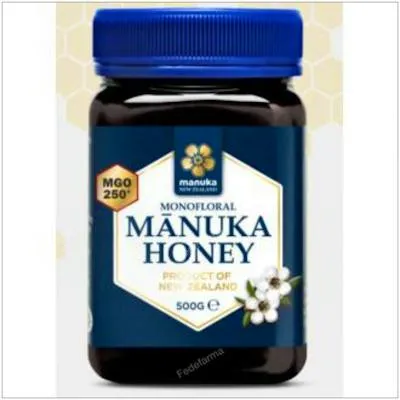 Raw Manuka honey MGO 250+ monofloral 500 g, Manuka New Zealand
