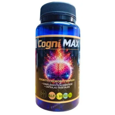 Cognimax 60 cápsulas vegetales, Alfa Herbal