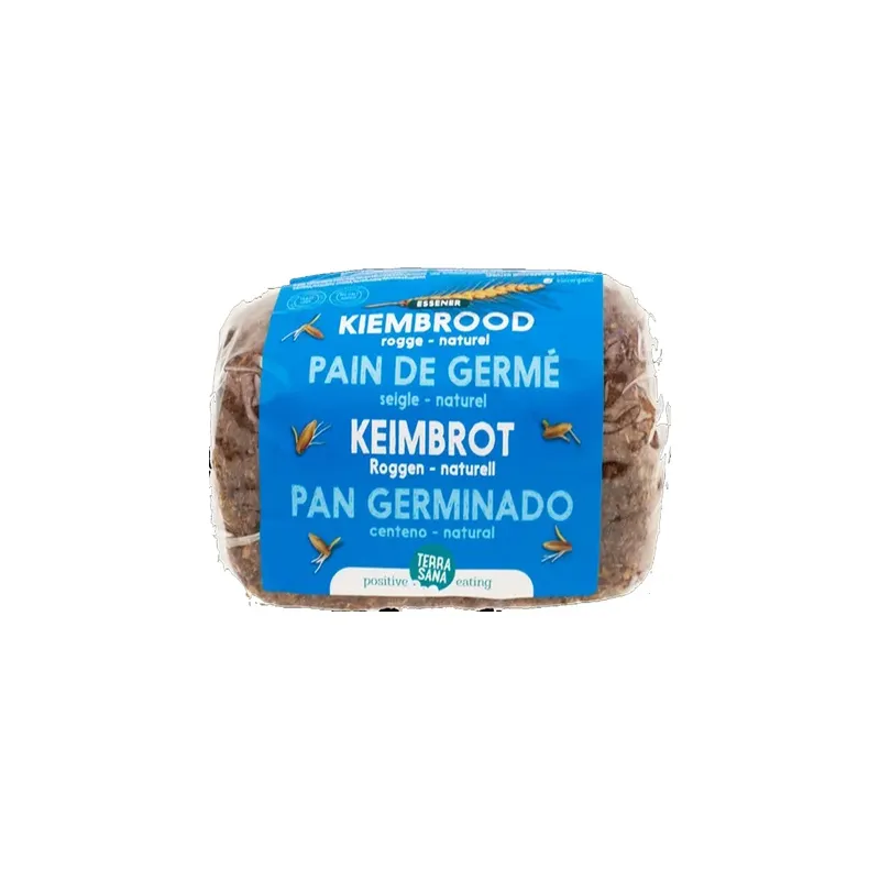 Pan germinado centeno terrasana 400 g, Terra Sana