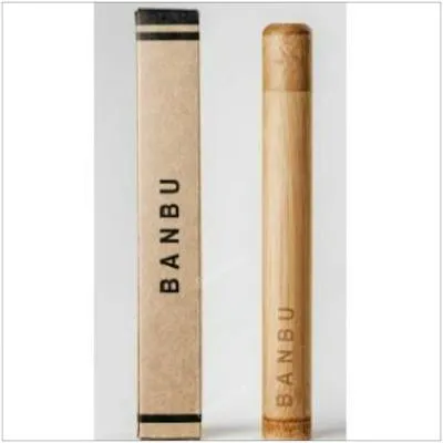 Funda para cepillo dental bambu 1 uds., Banbu
