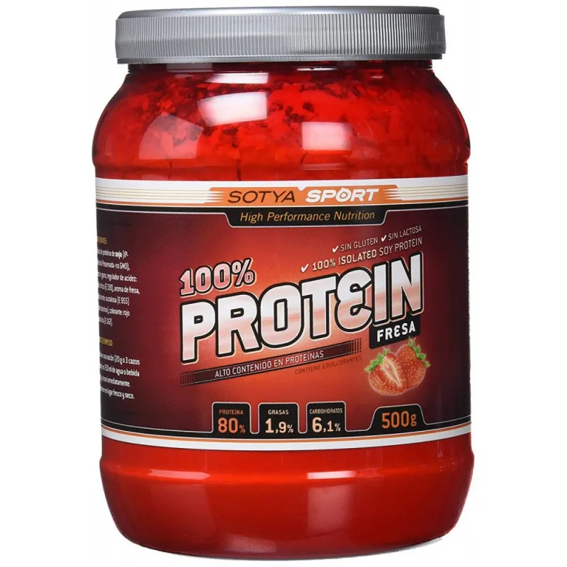 All protein soja fresa 500 g, Sotya