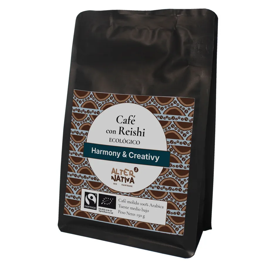 Caffè con reishi macinato BIO 150 g, Alternativa 3