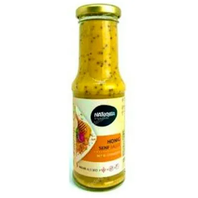 Sauce barbecue au miel-moutarde BIO 210 ml, Naturata
