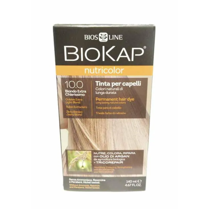 Nutricolor 10.0 extra lichtblond 140 ml, Biokap