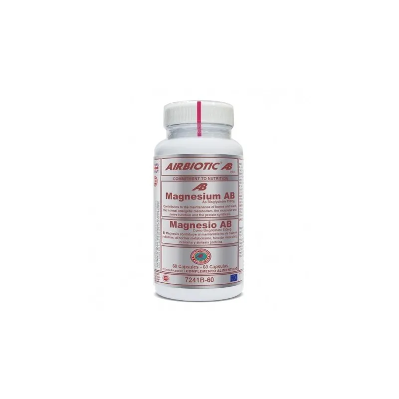 Magnesio ab 150 mg 60 cápsulas, Airbiotic Ab