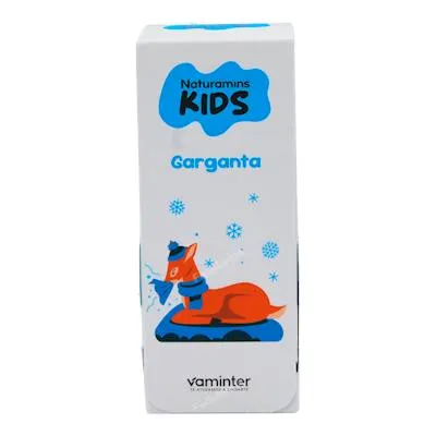 Naturamins kids jarabe garganta 150 ml, Vaminter