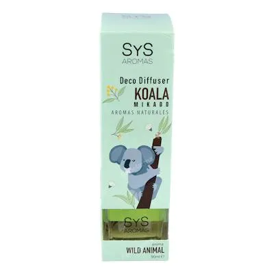 Ambientador difusor koala wild animal 90 ml, Sys