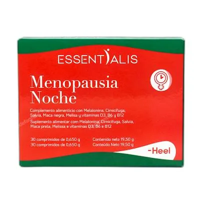 Essentialis menopausia noche 30 comprimidos, Heel