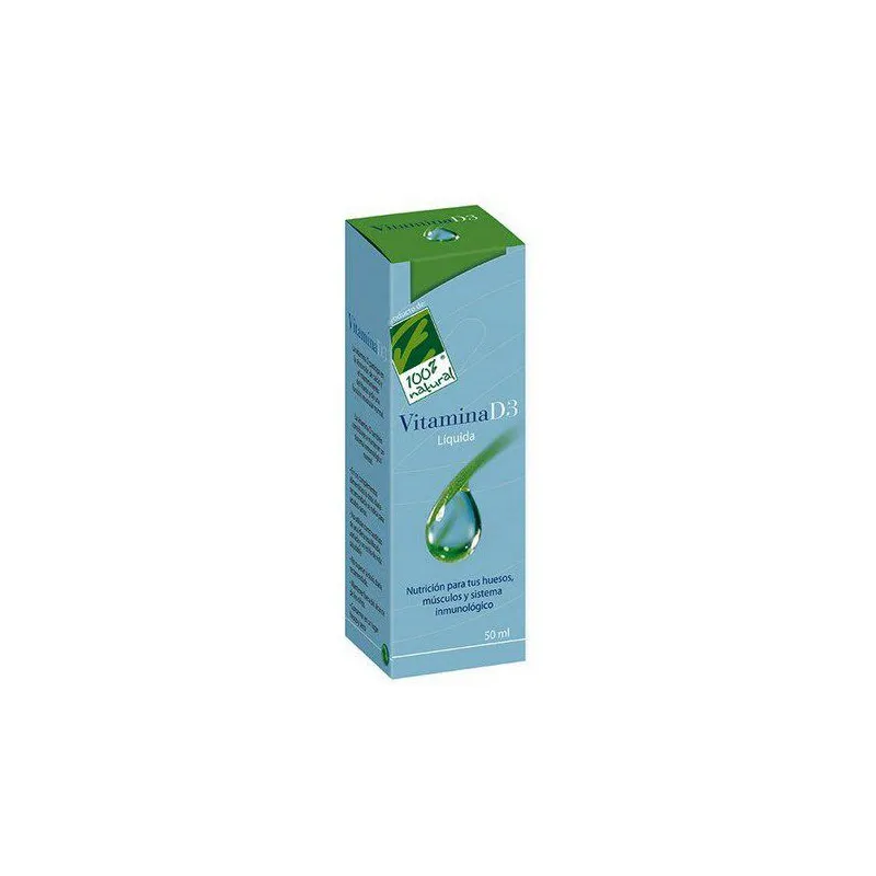 Vitamina d3 liquida 100%natural 50 ml, 100% Natural