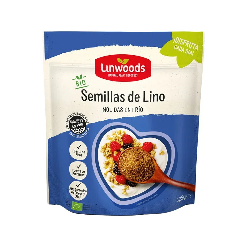 Lino molido 425 g, Linwoods