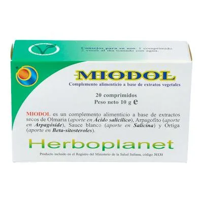 Miodol 20 comprimidos, Herboplanet