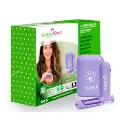Aplicador reutilizable+tampon super 7- 7 superplus, Masmi