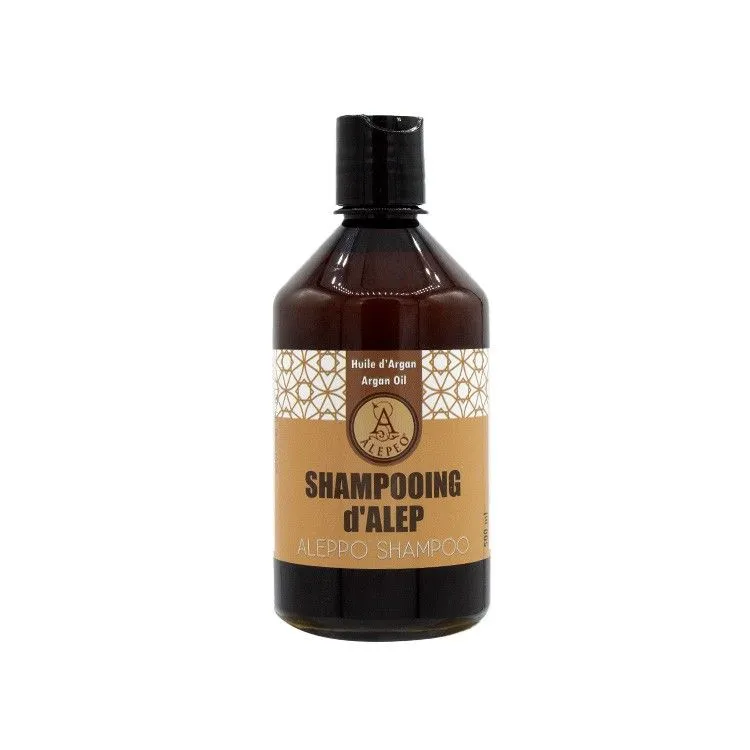Champô natural de Alepo com Óleo de Argão 500 ml, Alepeo