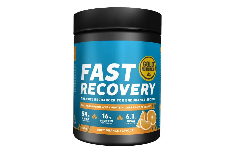 Fast recovery naranja 600 g, Gold Nutrition