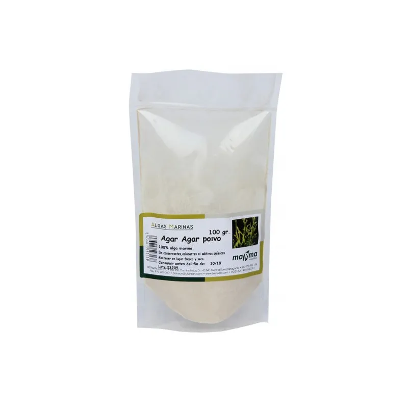 Alga agar agar polvo 100 g, Bionsan