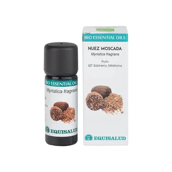 Aceite esencial de essential oils nuez moscada BIO 10 ml, Equisalud