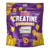 Gummies creatina creapure melocotón ácid 90 uds., Big