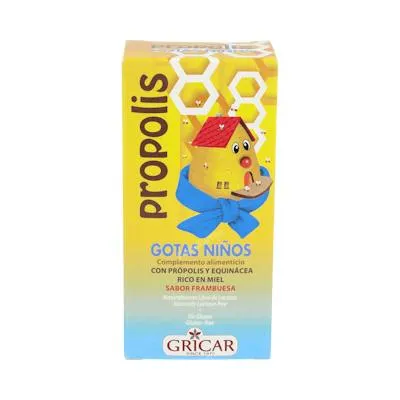 Própolis baby (própolis sin alc) gotas 50 ml, Gricar