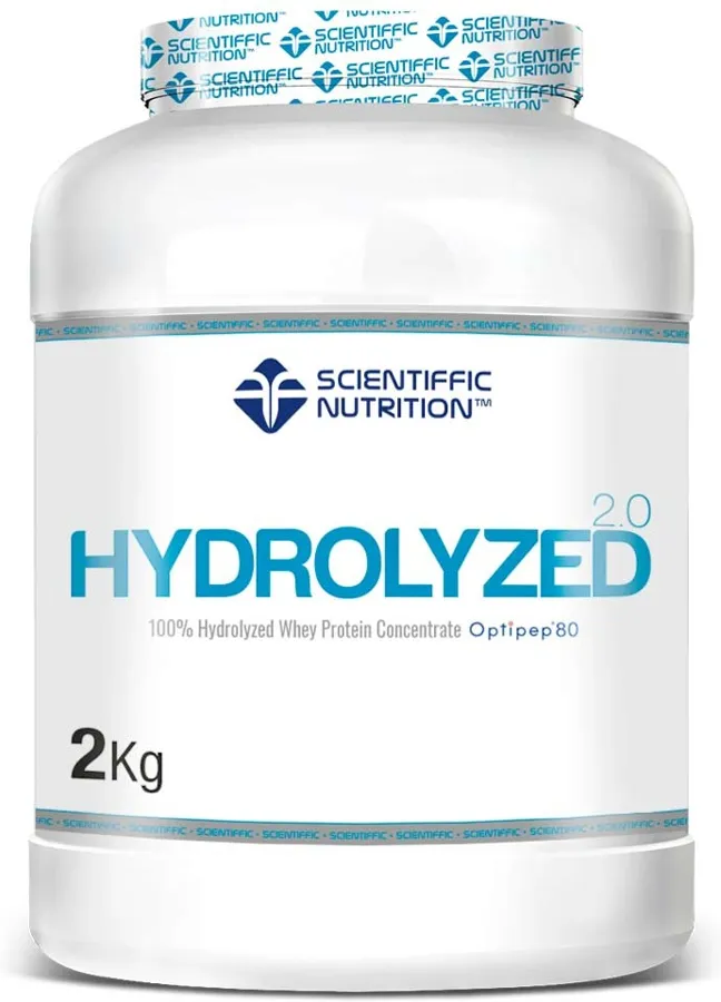 Scientiffic nutrition hydrolyzed 2.0 whey protein OPTIPEP80 limón 2 kg, Scientific Nutrition