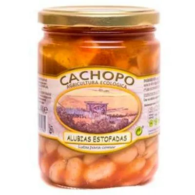 Alubias estofadas BIO 400 g, Cachopo