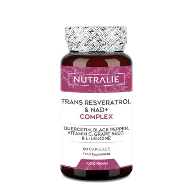Trans Resveratrol & nad Complex 60 cápsulas, Nutralie