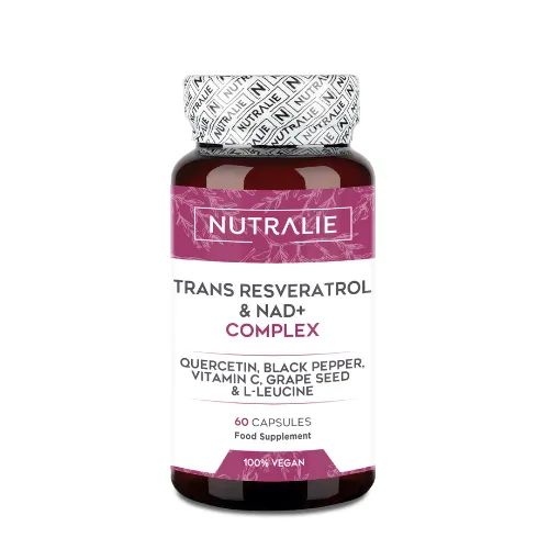 Trans Resveratrol & nad Complex 60 cápsulas, Nutralie