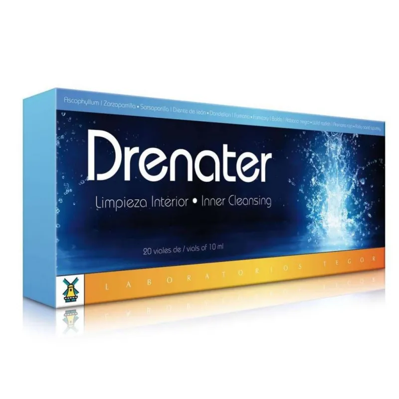Drenater 20 viales de 10 ml, Tegor