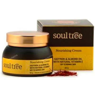 Crema facial nutritiva con azafran 60 g, Soultree