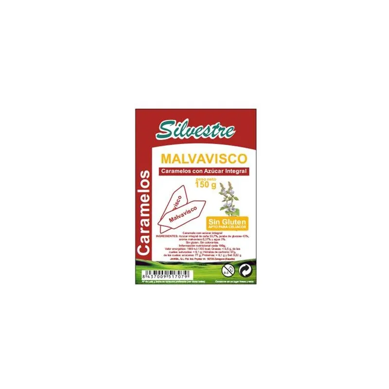 Caramelos malvavisco sil 150 g, Silvestre