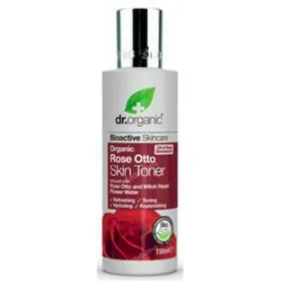 Tonificante facial rosa de damasco 150 ml, Dr. Organic