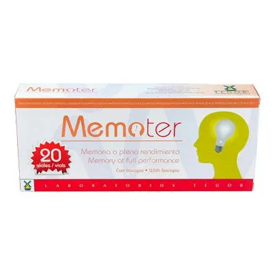 Memoter 20 ampollas, Tegor