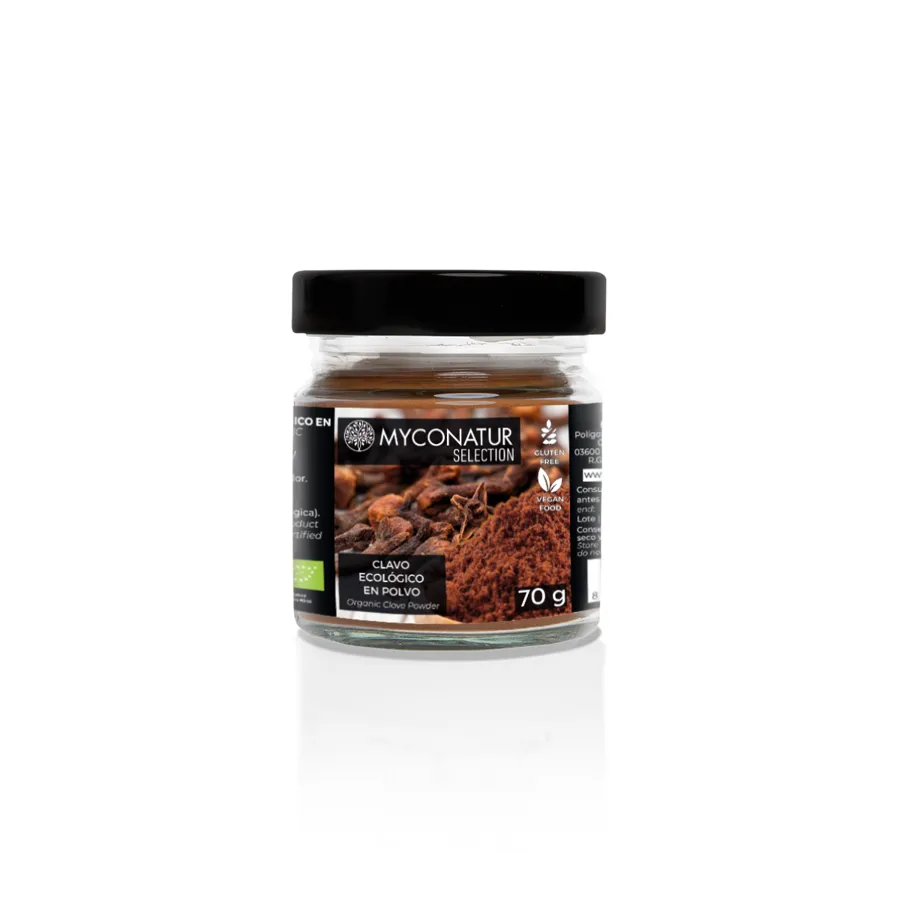Clavo de olor polvo 70 g, Myconatur