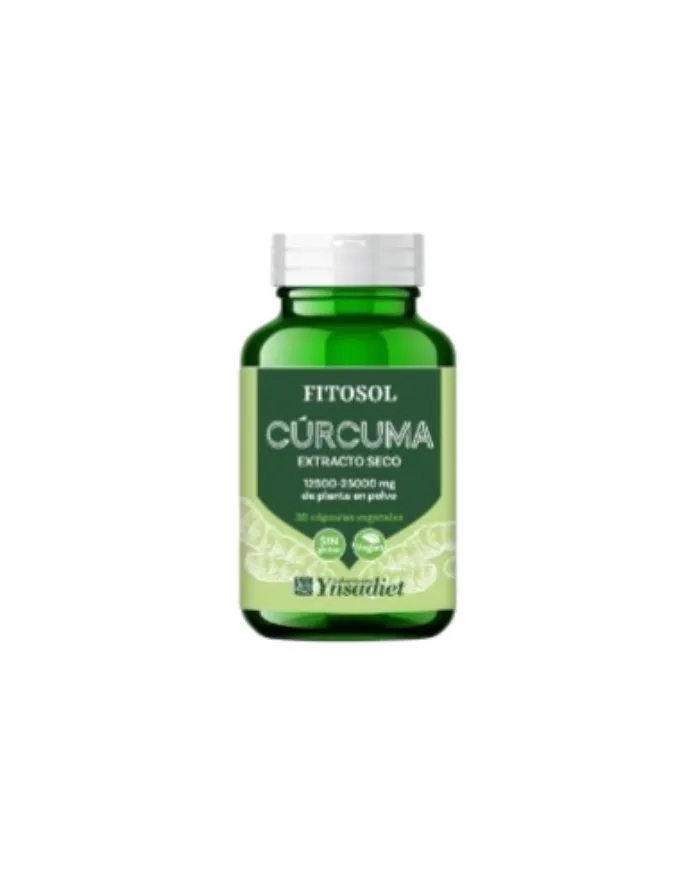 Extrait sec de curcuma 30 gélules, Fitosol