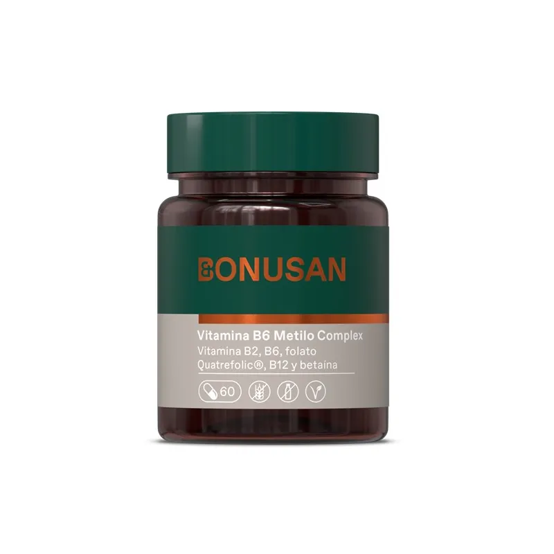 Vitamine B6 méthyl complexe 60 gélules, Bonusan