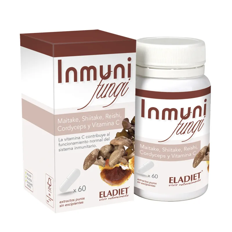 Inmuni fungi maita. shiit. rei. cord..60 comp, Eladiet