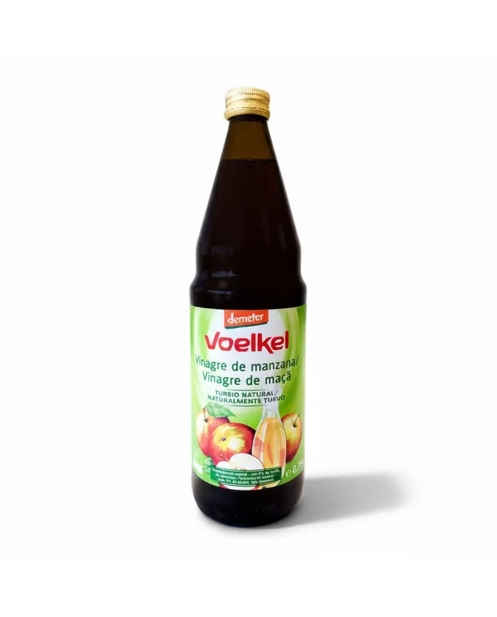 Vinagre manzana sin filtrar BIO 750 ml, Voelkel
