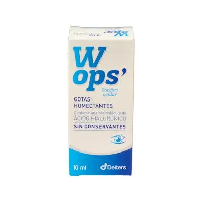 Wops gotas humectantes sin conservantes 10 ml, Deiters
