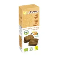 Delizias espelta naranja vainilla 135 g, Biodarma