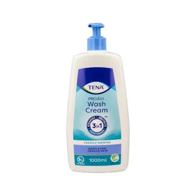 Was proskin crema limpiadora 3 en 1 1000 ml, Tena