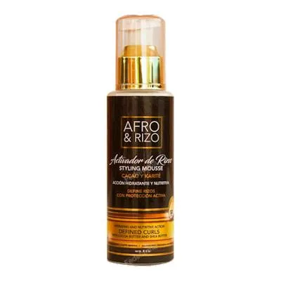 Afro & rizo activador de rizos 4OZ, Afro And Rizo