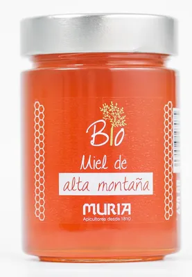 Tarro Miel Alta Montaña BIO 470 g, Muria