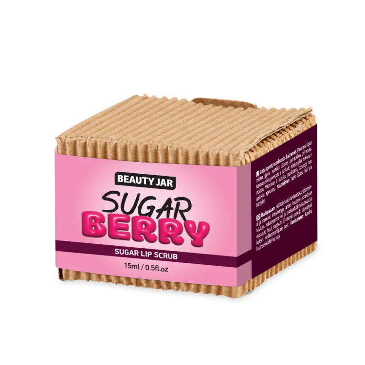Exfoliante labial sugar berry, Beauty Jar